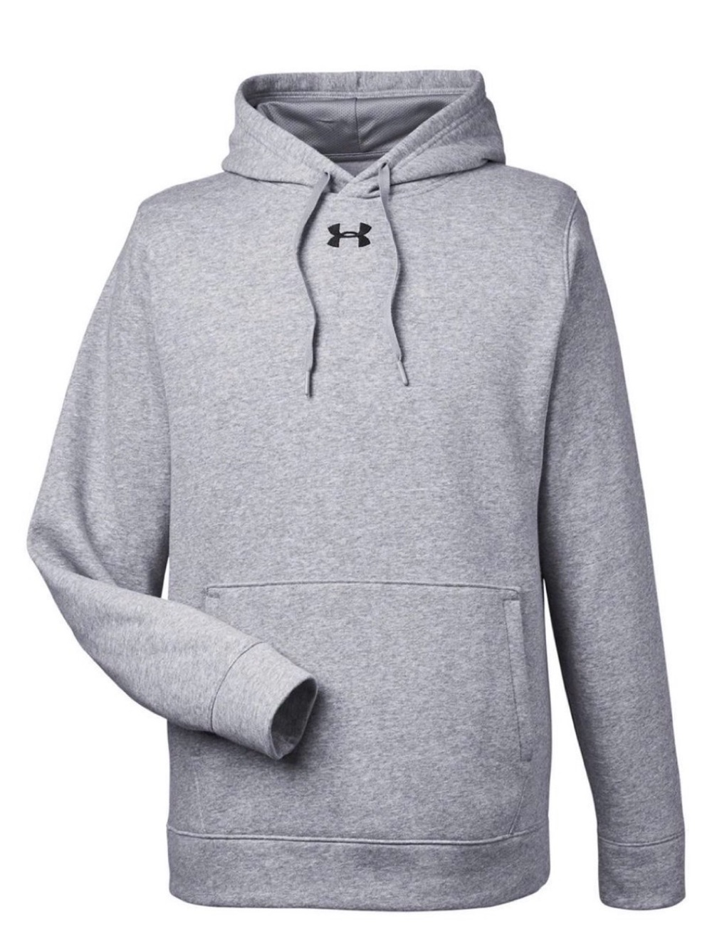Under Armour Gray Performance Hoodie Size L Athletic Training Sweatshirt